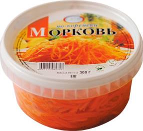 Морковь ФЭГ по-корейски