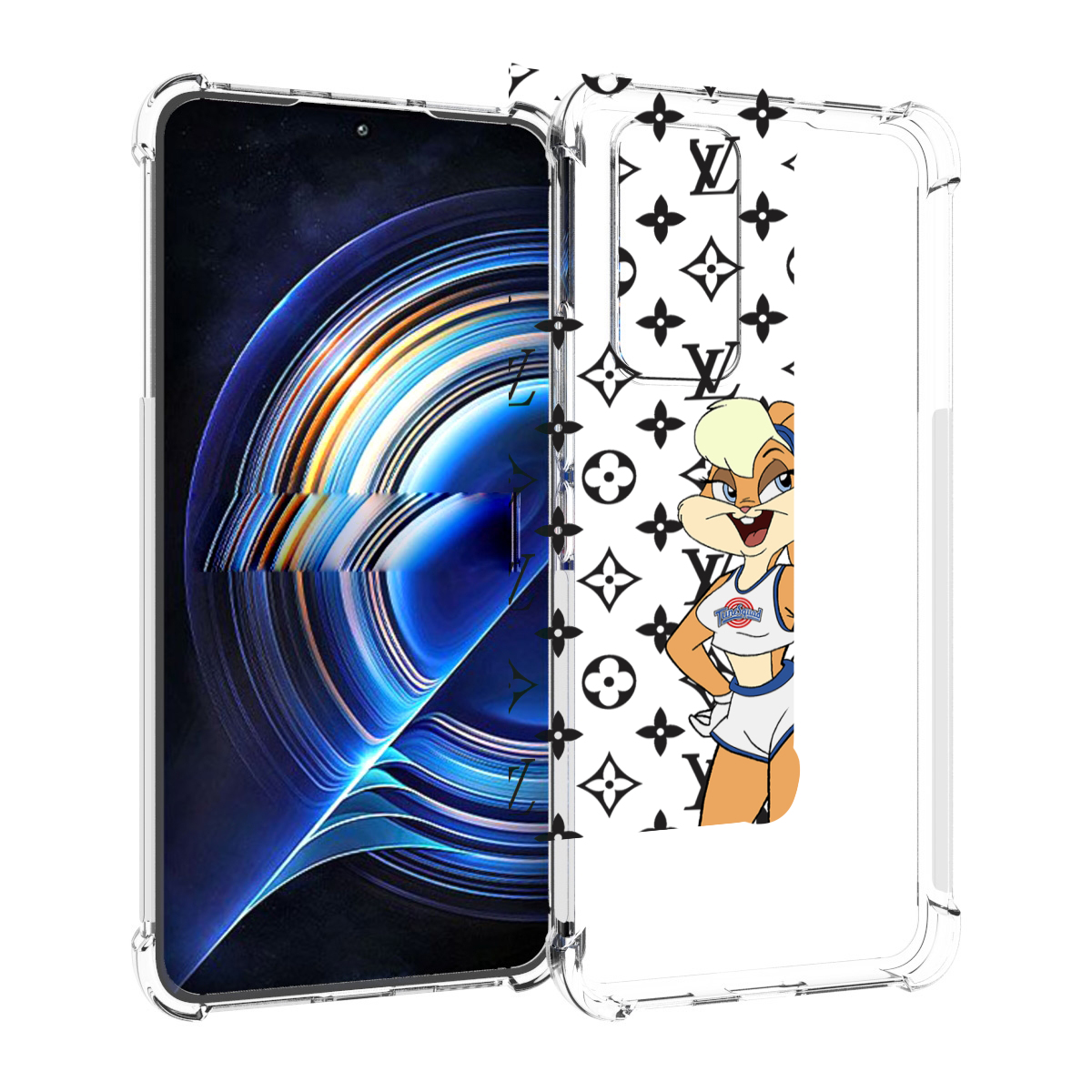 

Чехол MyPads красивый-принт-на-чехол женский для Tecno Camon 19 Neo, Прозрачный, Tocco