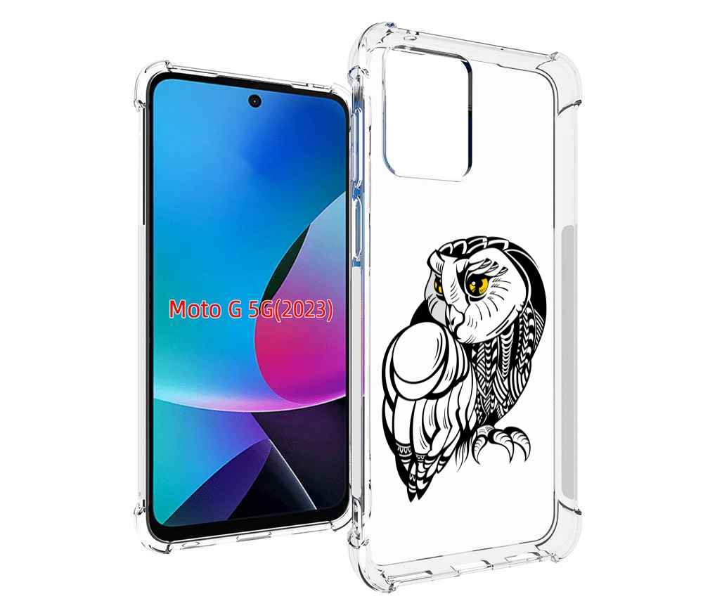 

Чехол MyPads сова-красотка для MOTO G 5G 2023, Tocco