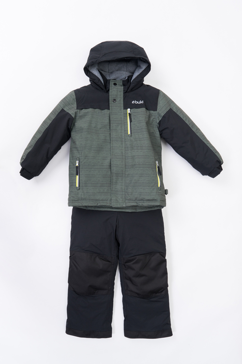 фото Комплект куртка и полукомбинезон buki для мальчиков цв. зеленый р-р. 104
