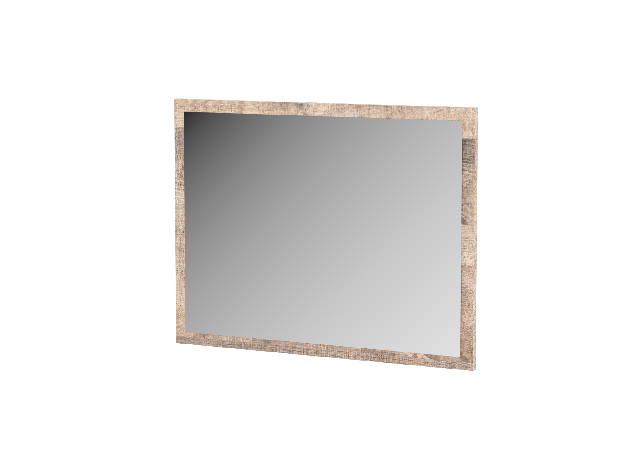 Зеркало настенное НК Мебель HUGO, Дуб Гранж, 80х60х2 см