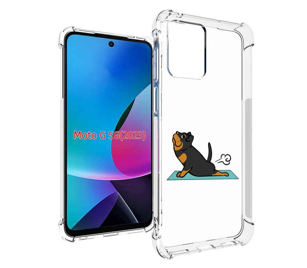 

Чехол MyPads спортивная-собачка для MOTO G 5G 2023, Tocco