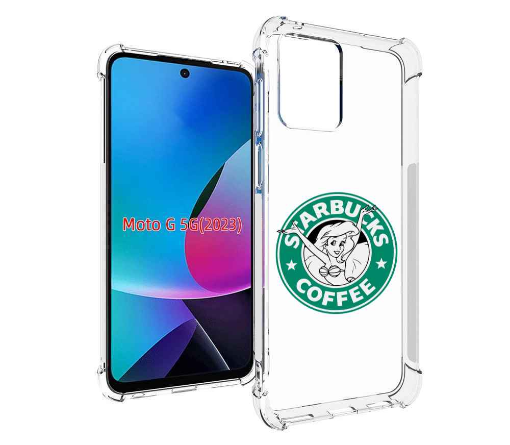 

Чехол MyPads старбакс-кофее для MOTO G 5G 2023, Tocco