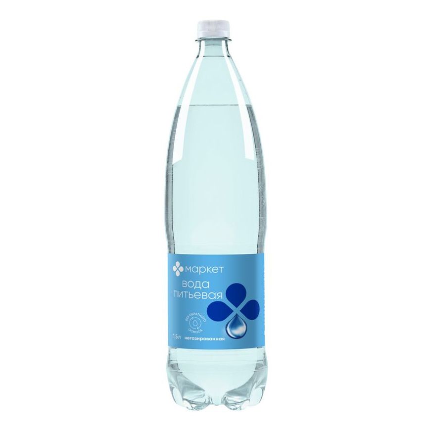 Вода питьевая Маркет Перекресток негазированная 1,5 л