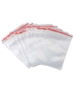 Пакеты с замком ZipLock(ЗипЛок), 12*17 см, гриппер, упаковка 100 штук