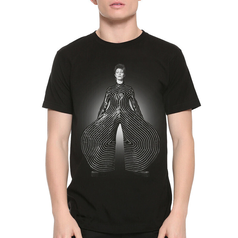 

Футболка мужская Dream Shirts Дэвид Боуи 1000467222 черная L, Дэвид Боуи 1000467222