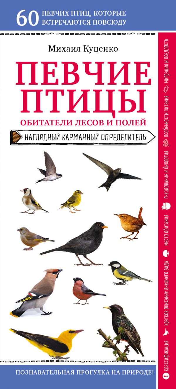 фото Певчие птицы. обитатели лесов и полей эксмо