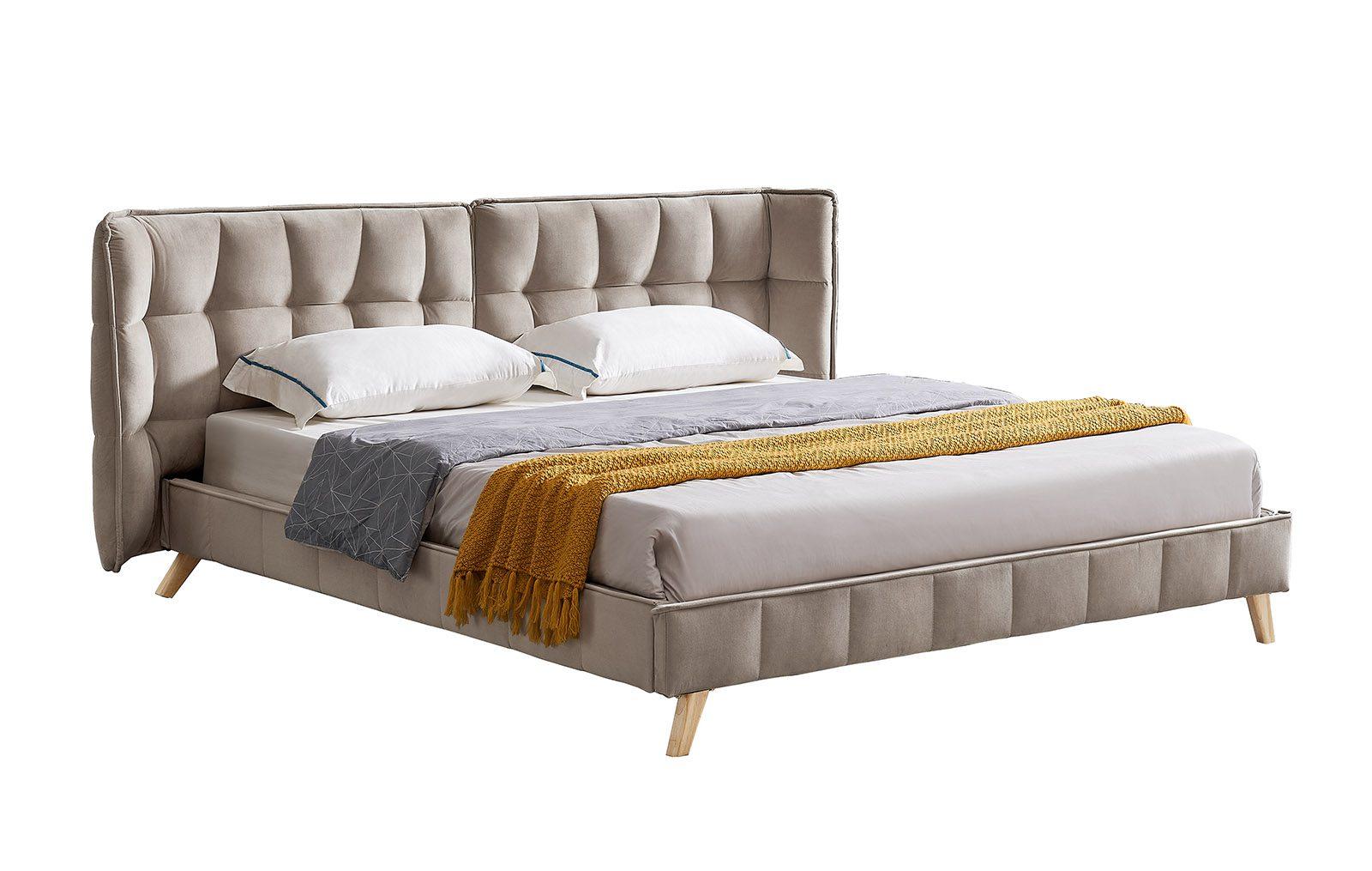 фото Кровать esf lbd8705 husk (180х200) бежевый