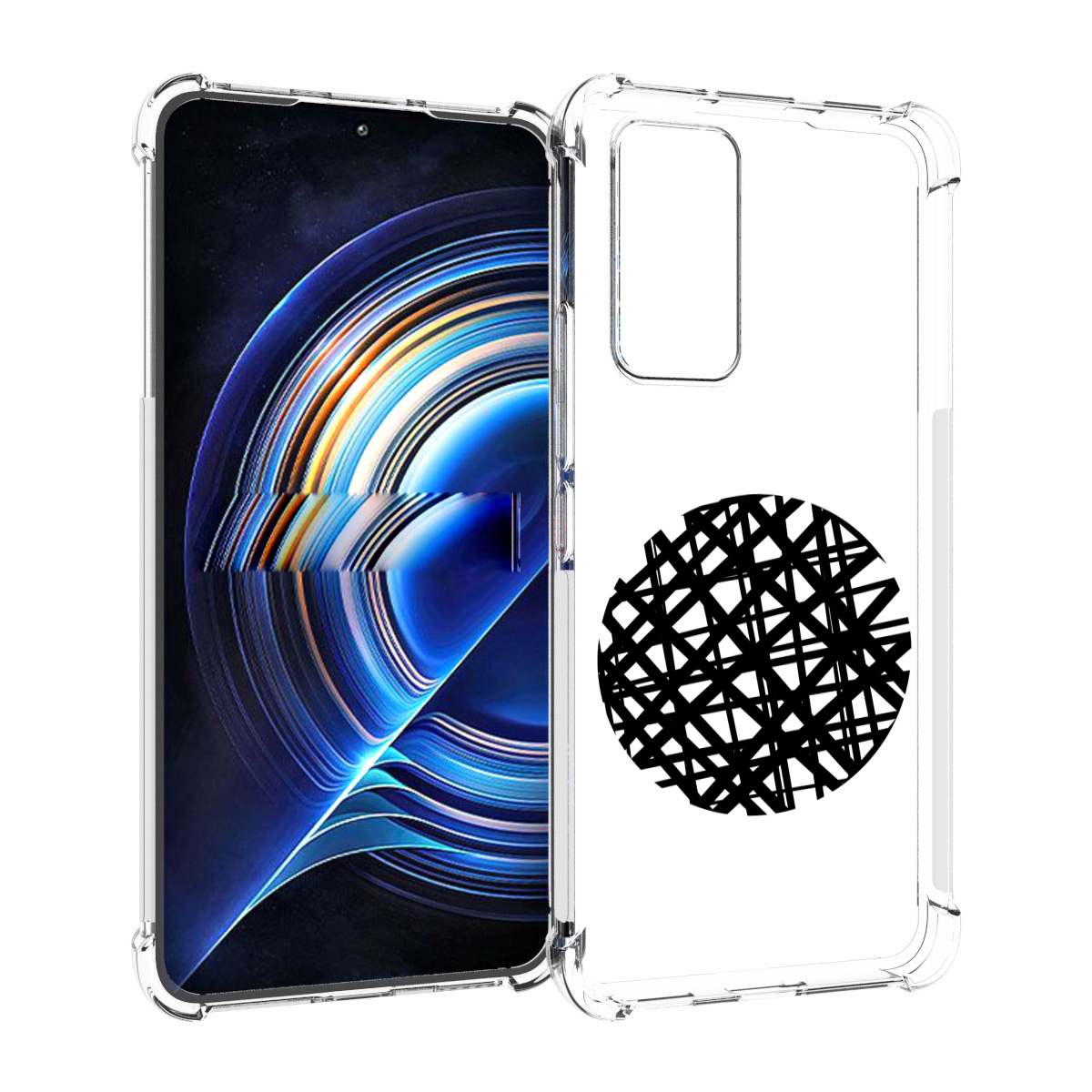 

Чехол MyPads круглая-абстракция для Tecno Camon 19 Neo, Прозрачный, Tocco