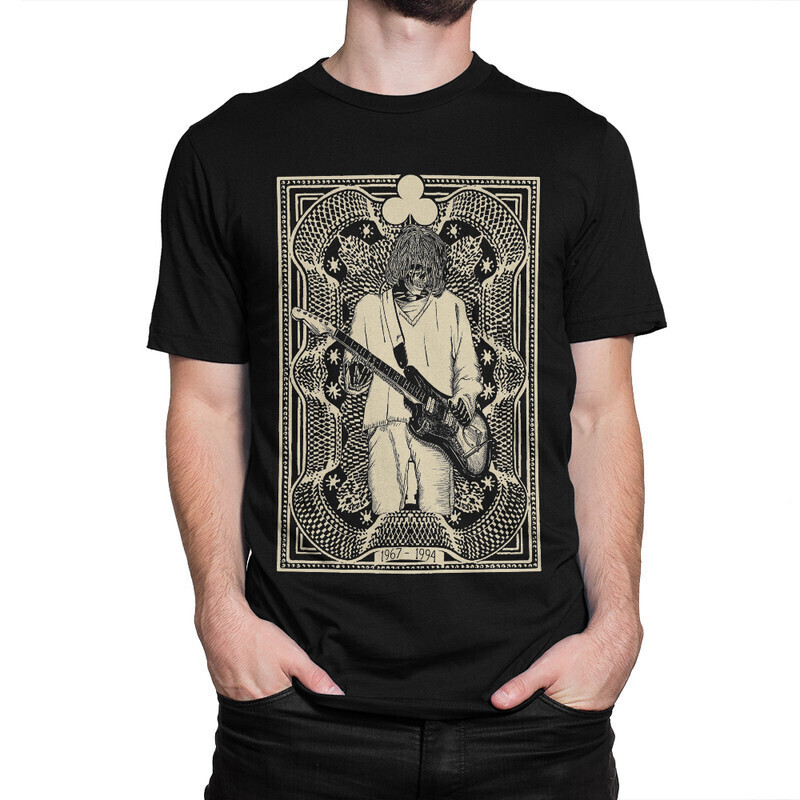 

Футболка мужская Dream Shirts Курт Кобейн 1000478222 черная 2XL, Курт Кобейн 1000478222