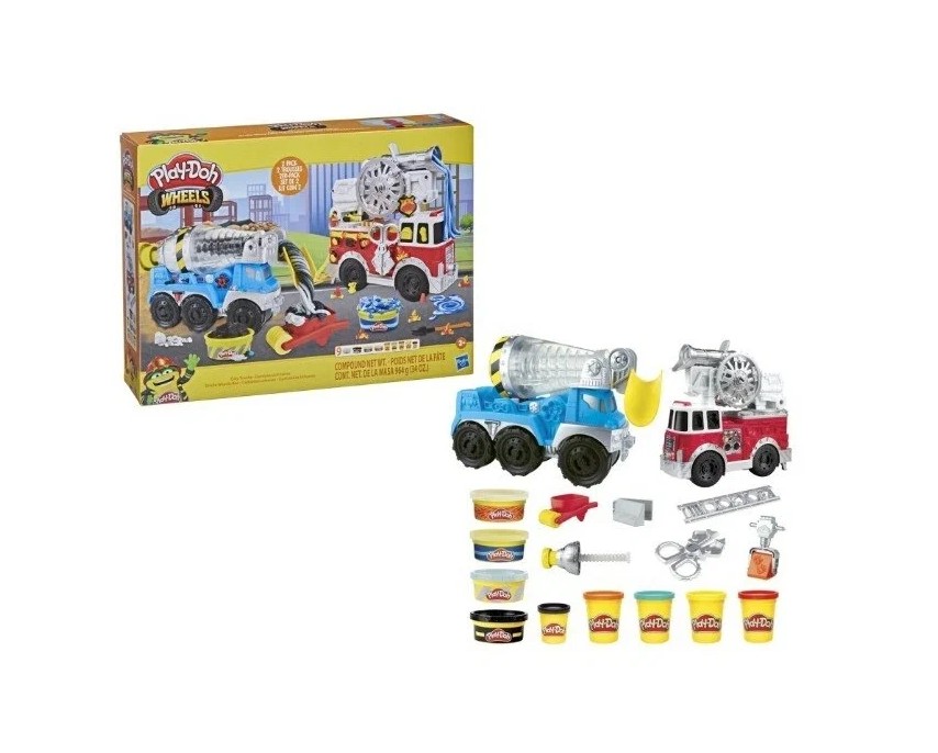 

Игровой набор Play-Doh Wheels Городские машины, F1707