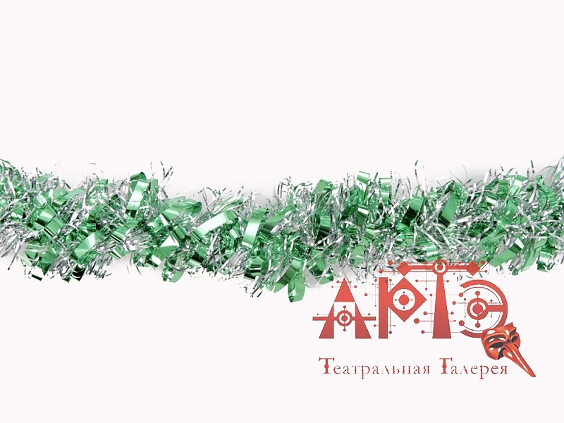 

Мишура "Петельки", 2 м (Цв: Зеленый )