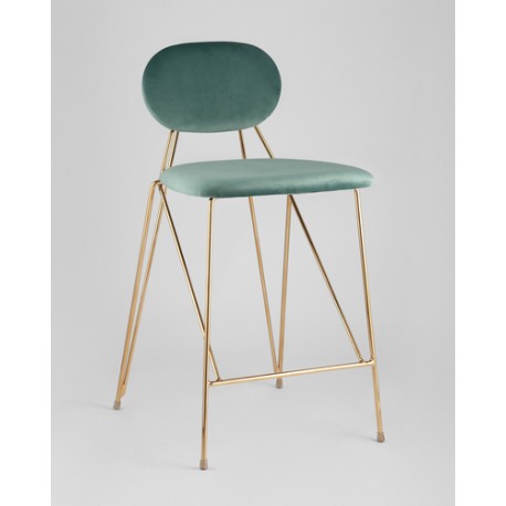 

Полубарный стул Stool Group, зеленый, Элис