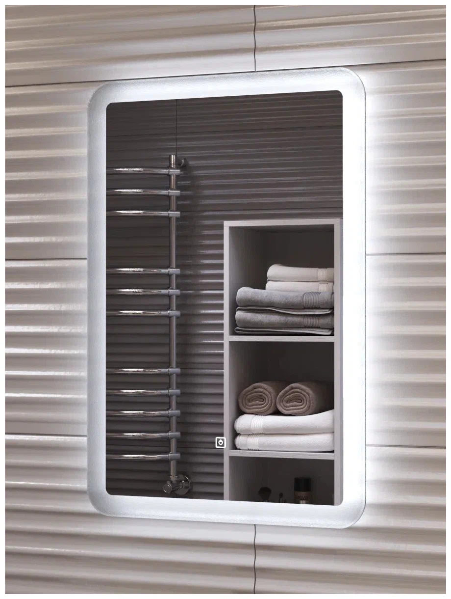 Зеркало для ванной Vigo Wing Classic 50 с подсветкой