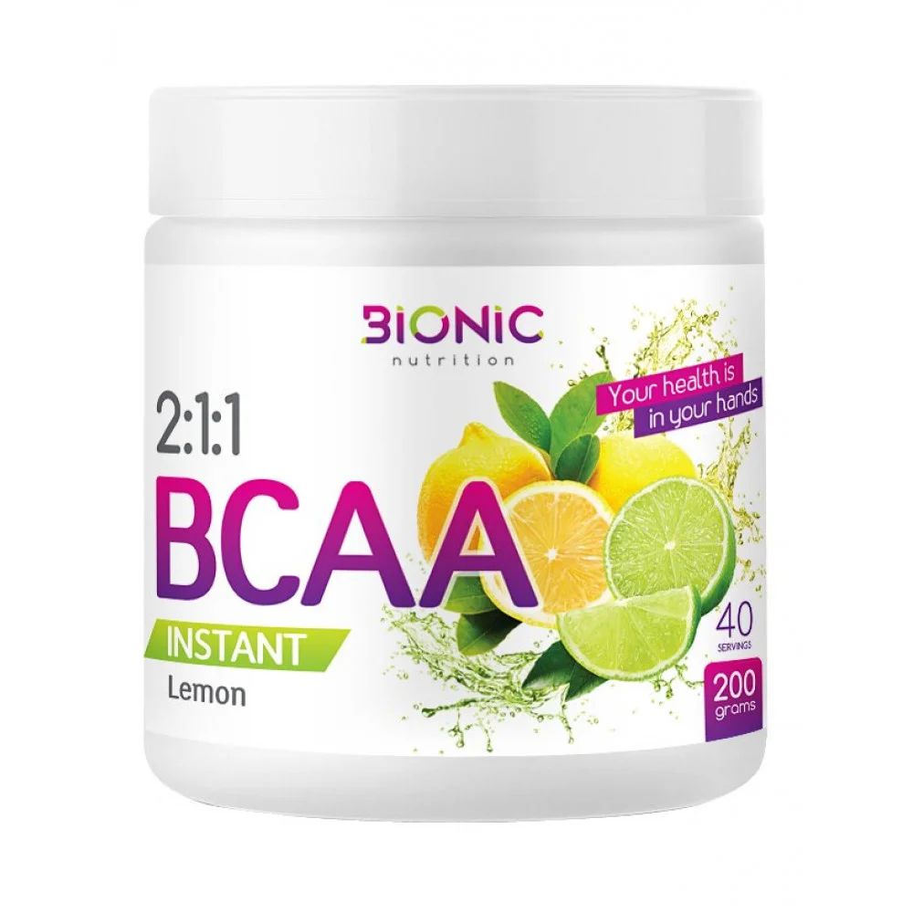 

Bionic BCAA Powder (200 гр.) (Лимон-лайм)