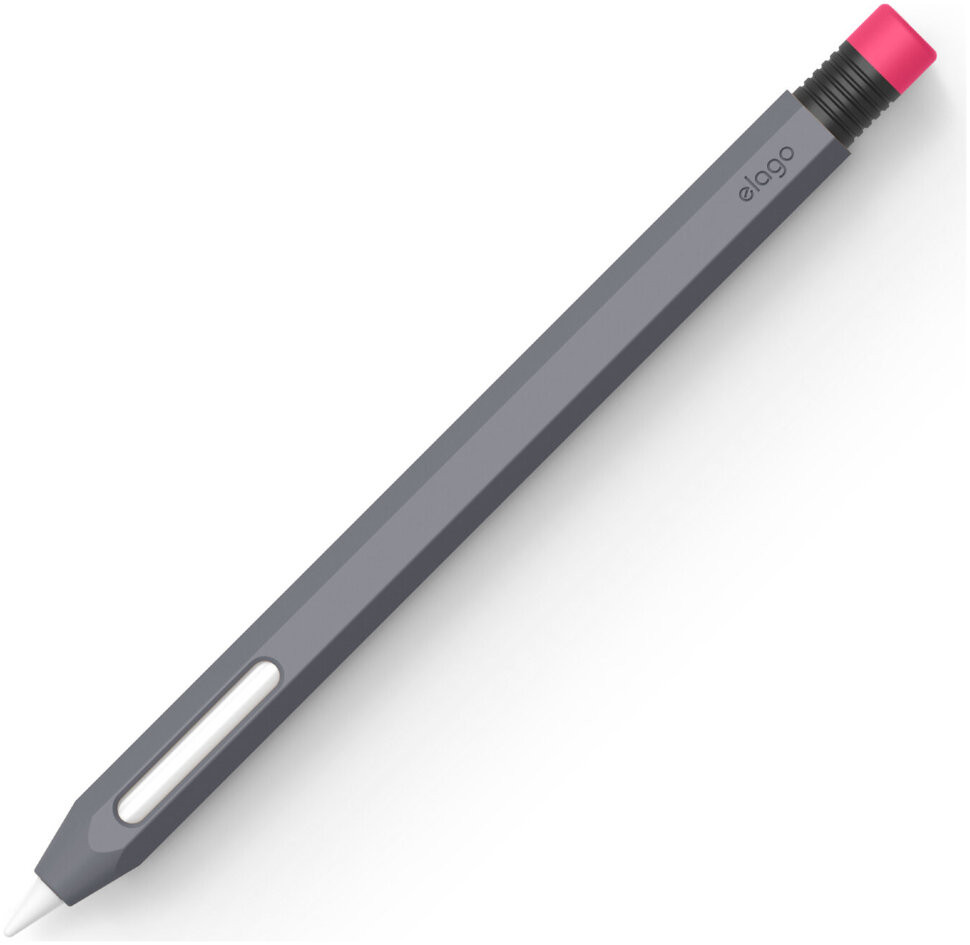 фото Чехол elago silicone case для apple pencil 2, цвет темно-серый (eapen2-sc-dgy)