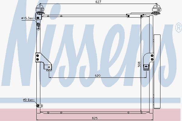 Радиатор Кондиционера NISSENS 940367