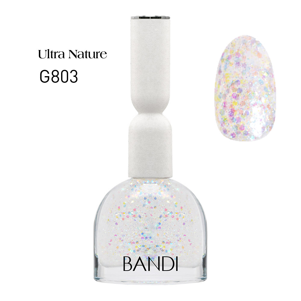 Лак для ногтей BANDI Ultra Nature, Diamond, G803s 10 мл