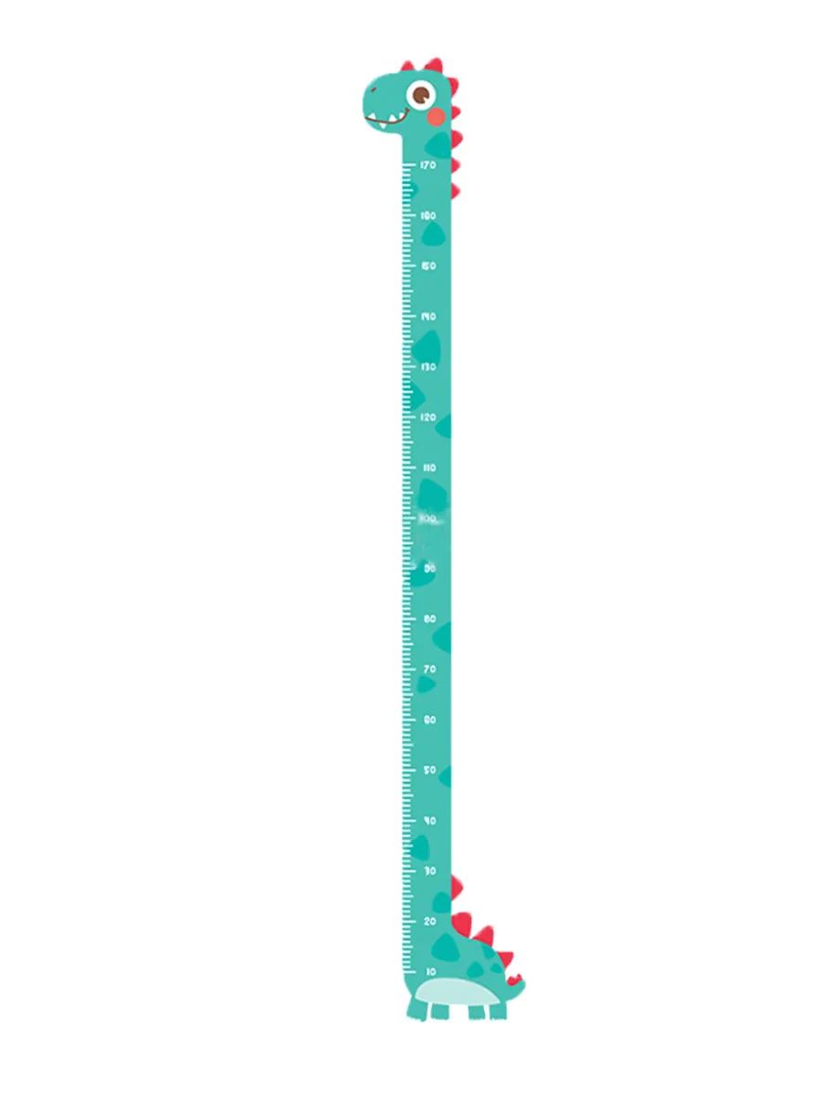 Ростомер RD&Co детский на стену в детскую, наклейка Динозаврик