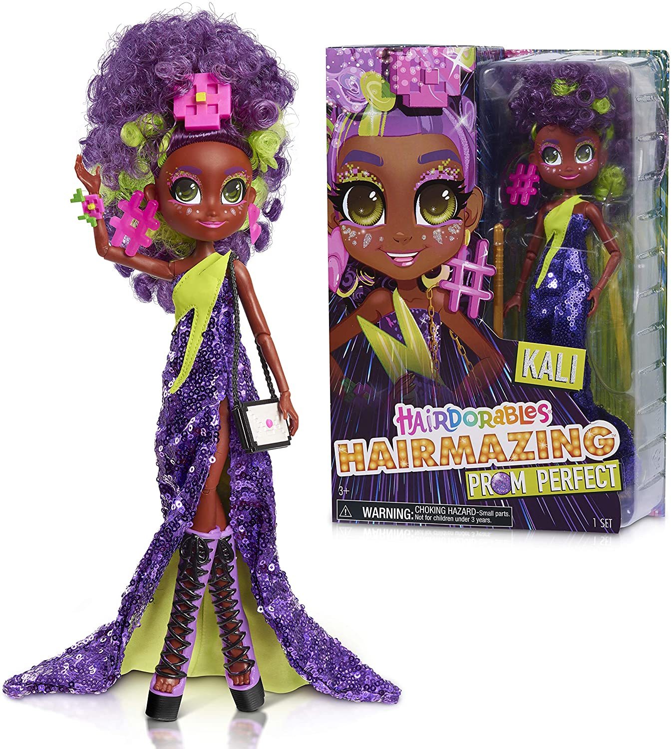 

Кукла Hairdorables Hairmazing Кали Модный шик 23842