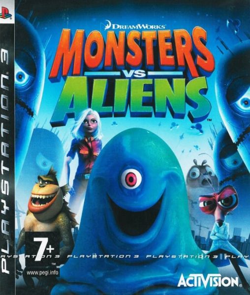 

Игра Monsters vs Aliens (Монстры против пришельцев) для PlayStation 3, Monsters vs Aliens