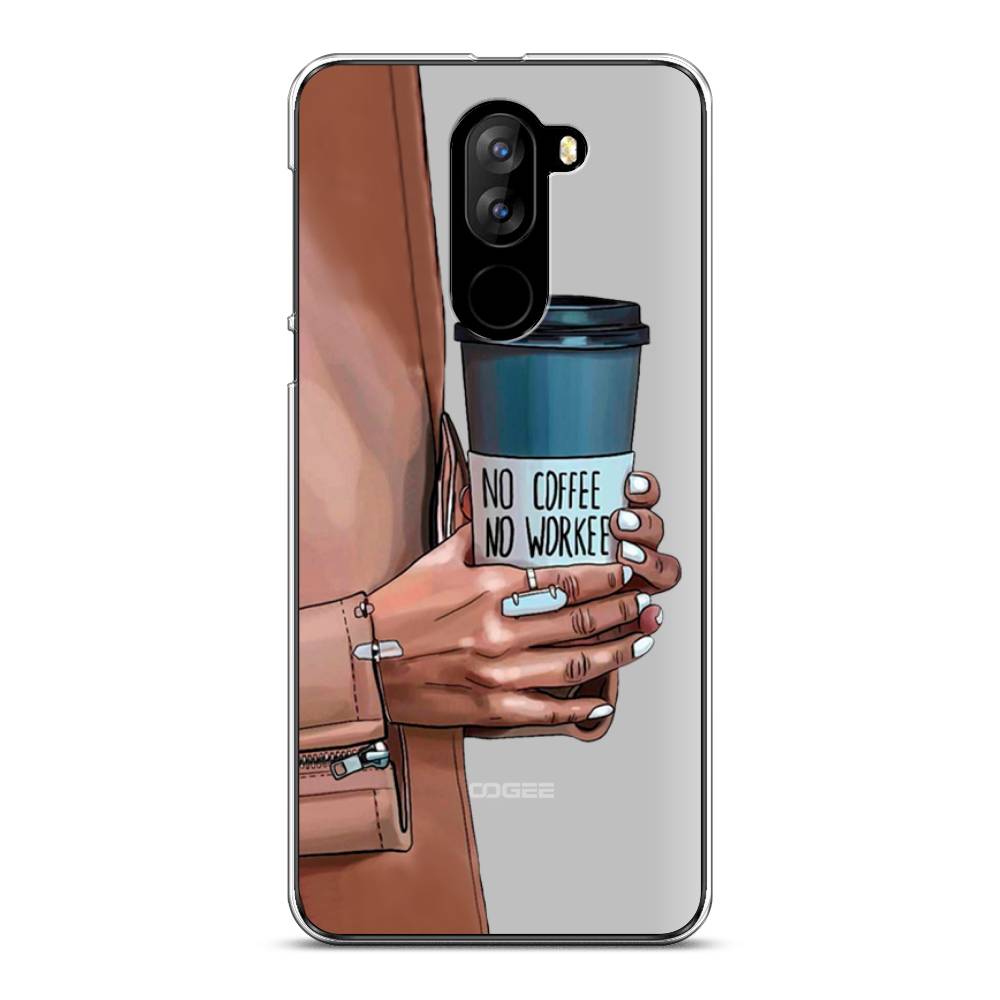 фото Чехол awog на doogee x60l / дуги x60l "no coffee"