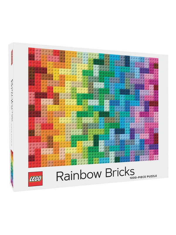 фото Пазл lego rainbow bricks 1000 элементов