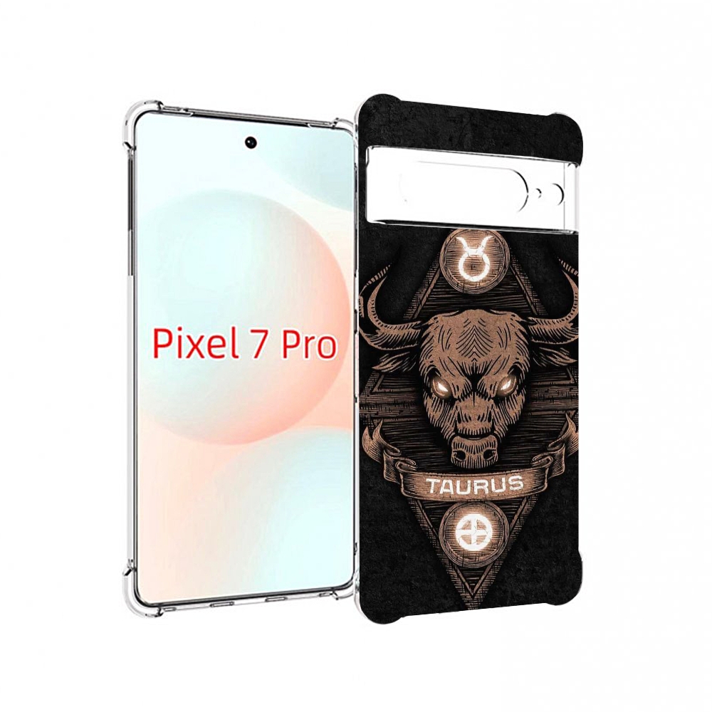 

Чехол Mypads Знак Зодиака Телец 2 Для Google Pixel 7 Pro, Прозрачный, Tocco