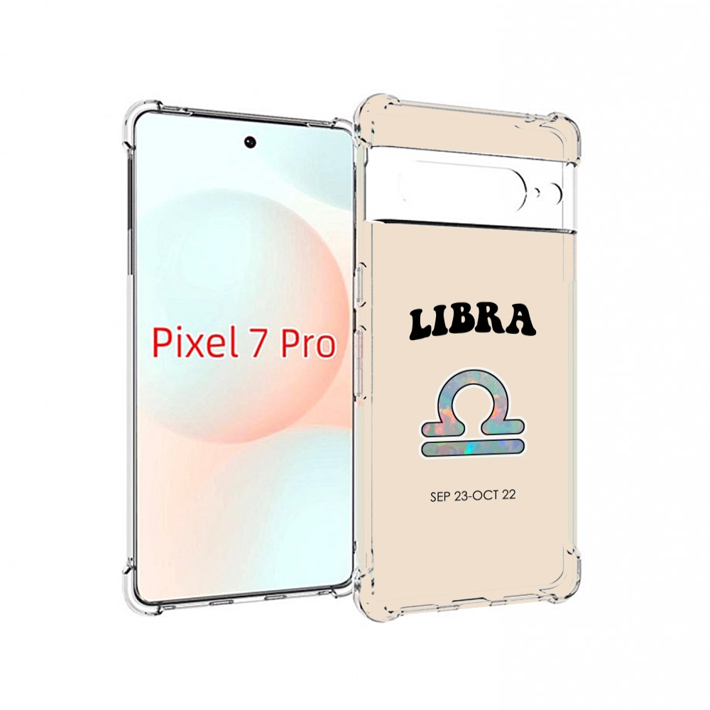 

Чехол Mypads Знак-Зодиака-Весы-6 Для Google Pixel 7 Pro, Прозрачный, Tocco