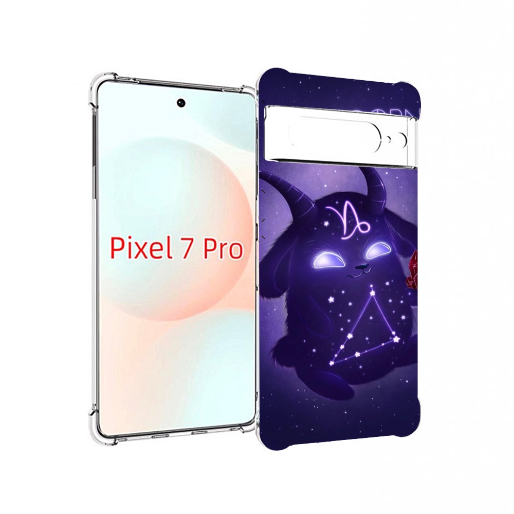 

Чехол Mypads Знак-Зодиака-Козерог-7 Для Google Pixel 7 Pro, Прозрачный, Tocco