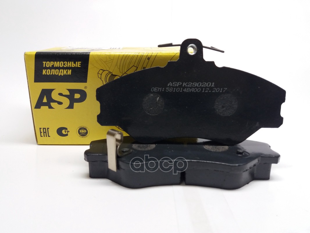 

Колодки Тормозные Передние Hyundai Porter ASP k290201, K290201
