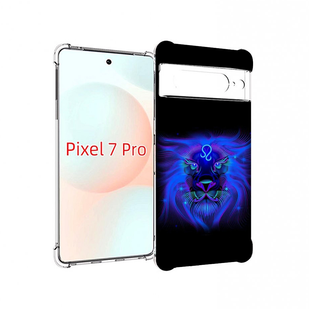 

Чехол Mypads Знак-Зодиака-Лев-3 Для Google Pixel 7 Pro, Прозрачный, Tocco