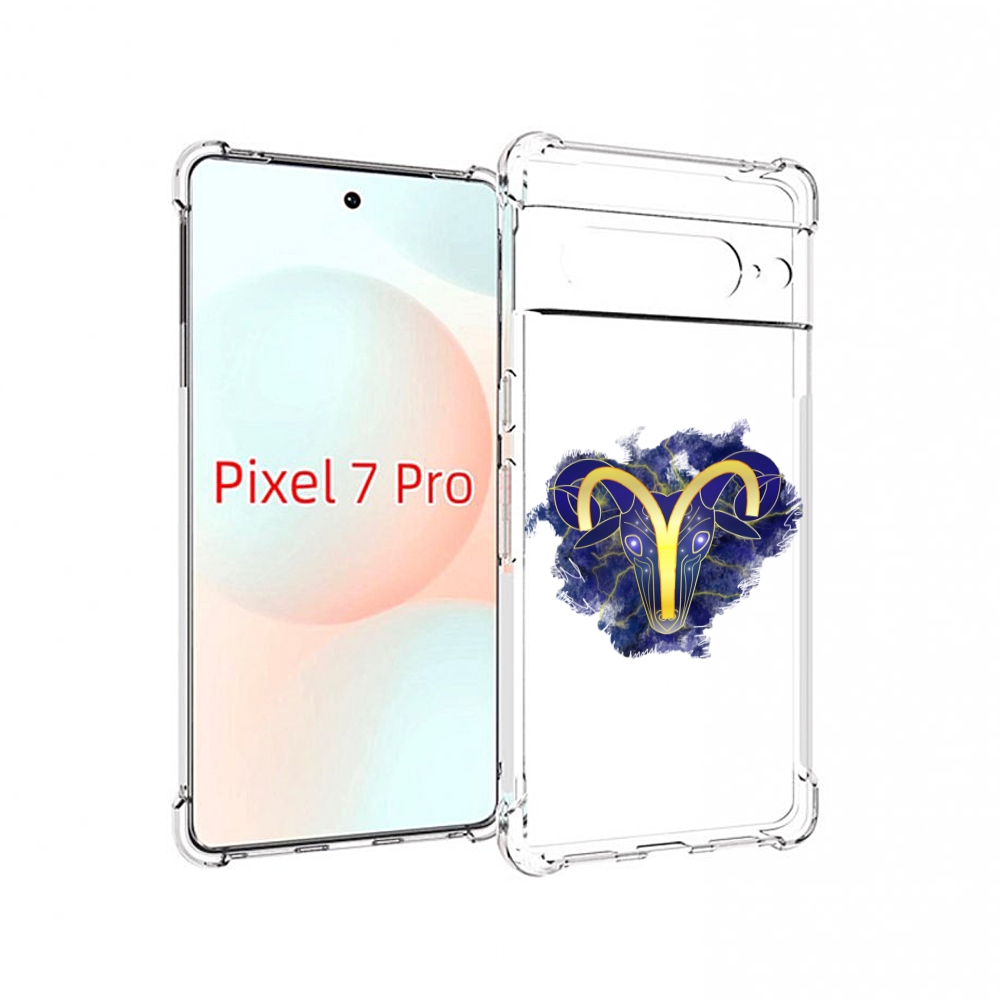 

Чехол Mypads Знак-Зодиака-Овен-8 Для Google Pixel 7 Pro, Прозрачный, Tocco