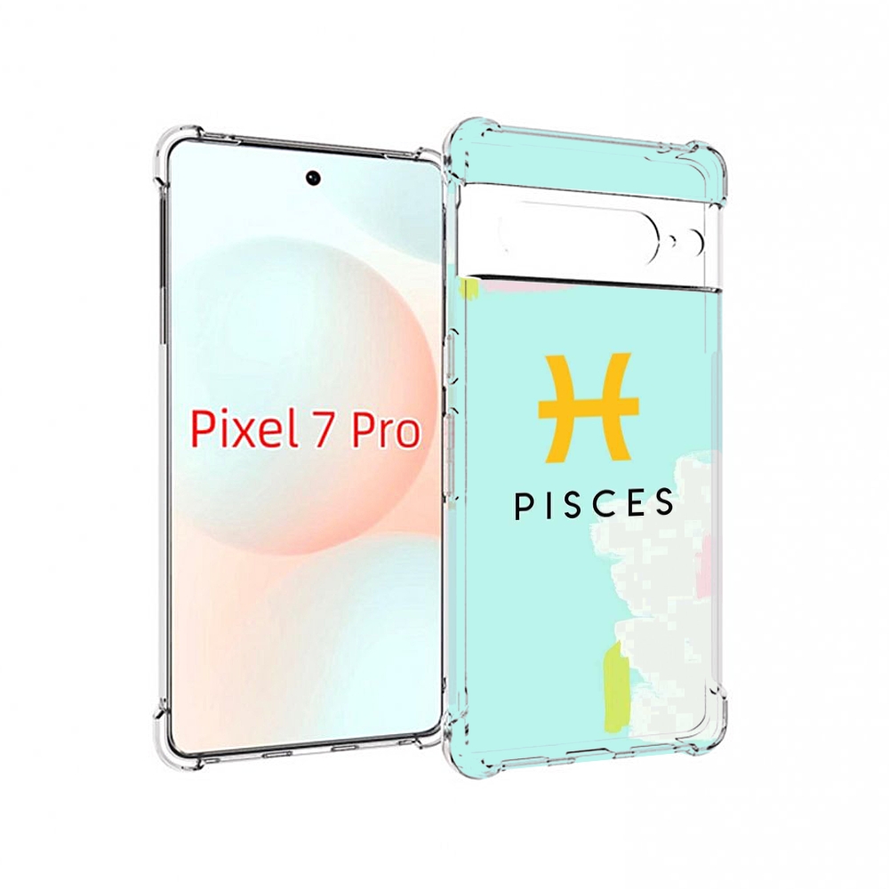 

Чехол Mypads Знак-Зодиака-Рыбы-2 Для Google Pixel 7 Pro, Прозрачный, Tocco