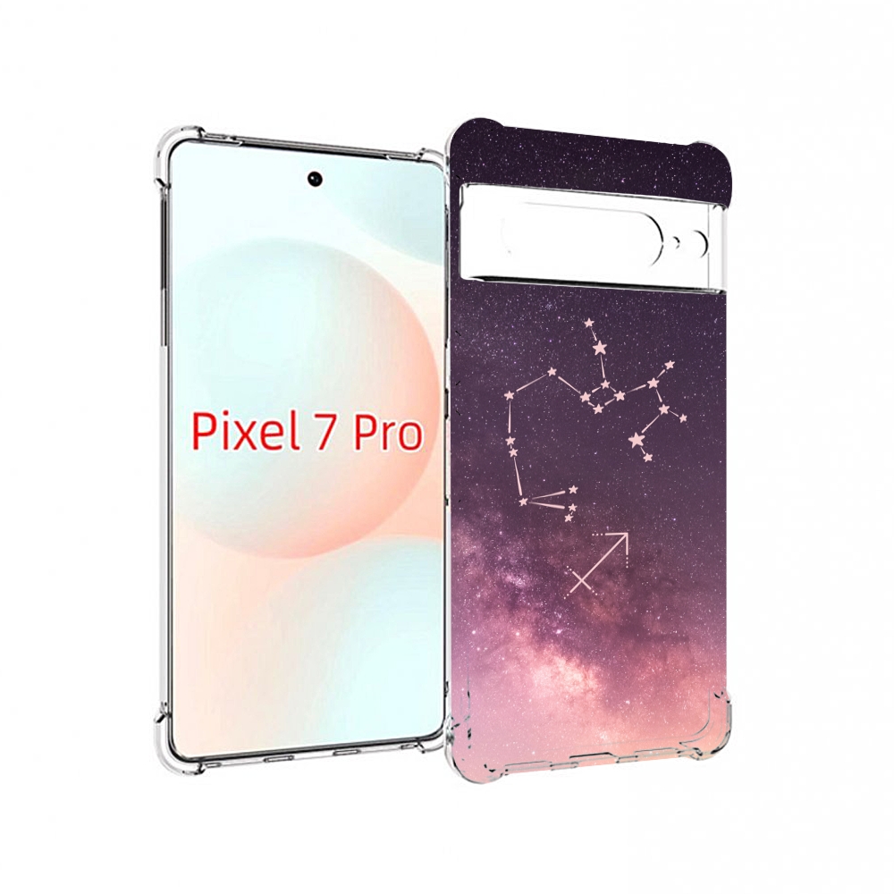 

Чехол Mypads Знак-Зодиака-Стрелец-2 Для Google Pixel 7 Pro, Прозрачный, Tocco