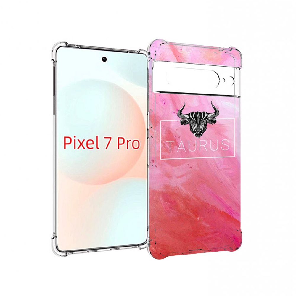 

Чехол Mypads Знак-Зодиака-Телец-3 Для Google Pixel 7 Pro, Прозрачный, Tocco