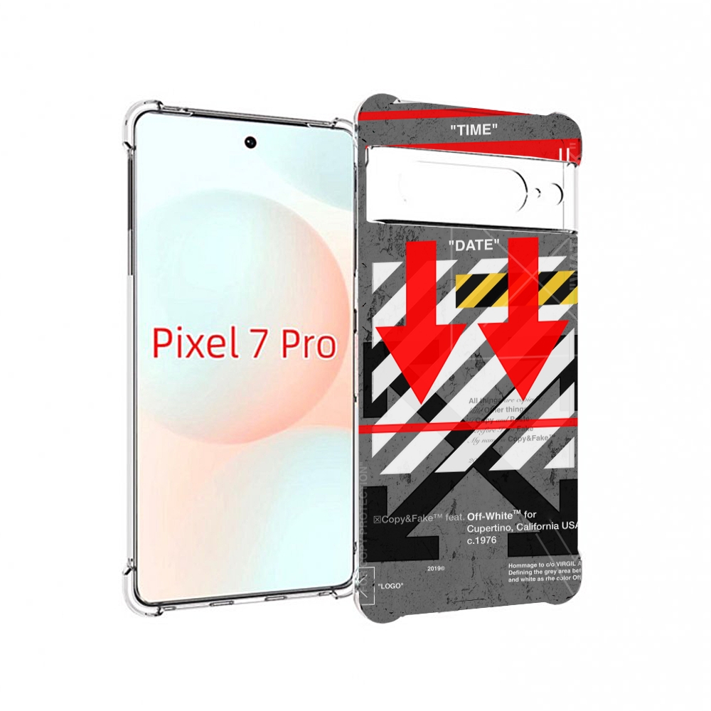 

Чехол Mypads Знаки-Логотипы Для Google Pixel 7 Pro, Прозрачный, Tocco