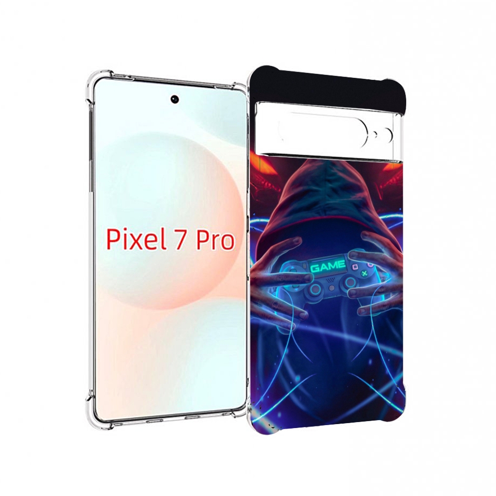 Чехол Mypads Игра Джойстик Неоновый Фон Для Google Pixel 7 Pro