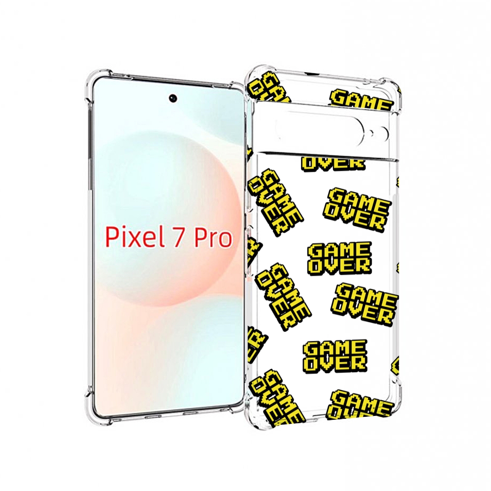 

Чехол Mypads Игра-Окончена Для Google Pixel 7 Pro, Прозрачный, Tocco