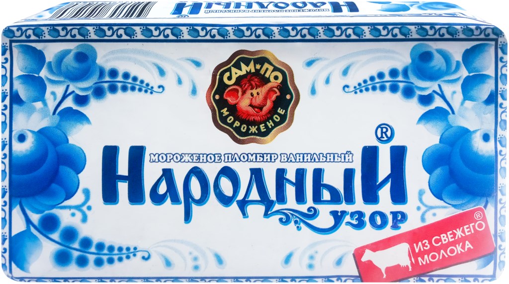 

Мороженое Сам-По Народный узор бзмж 220 г