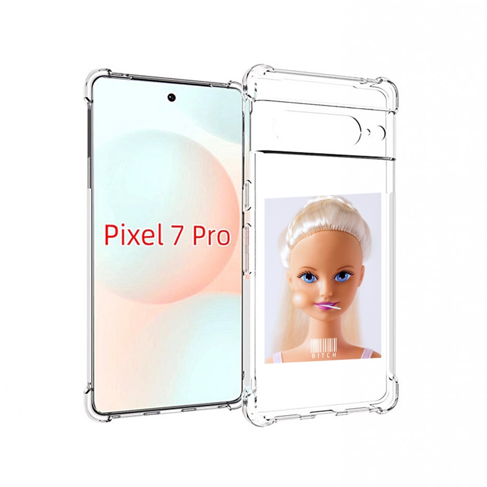 

Чехол Mypads Барби Для Google Pixel 7 Pro, Прозрачный, Tocco