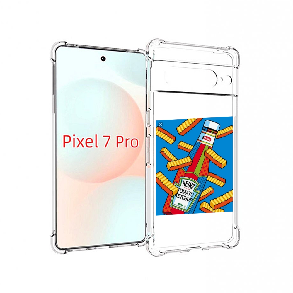 

Чехол Mypads Картошка С Соусом Для Google Pixel 7 Pro, Прозрачный, Tocco