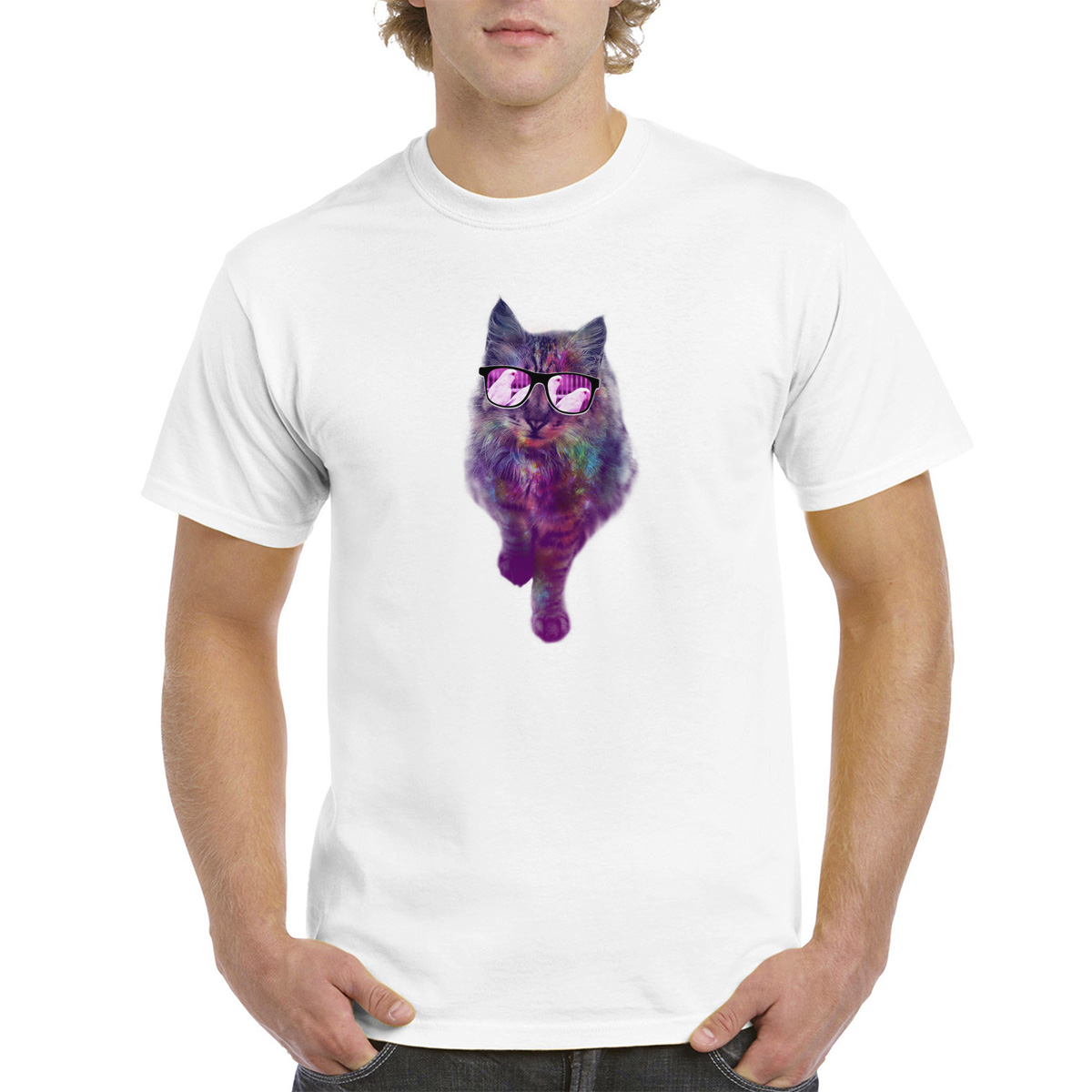 

Футболка унисекс CoolPodarok 4M015773 белая 44 RU, Белый, 4M015773