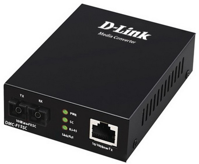 

Медиаконвертер D-Link (DMC-F15SC/B1A), Серебристый