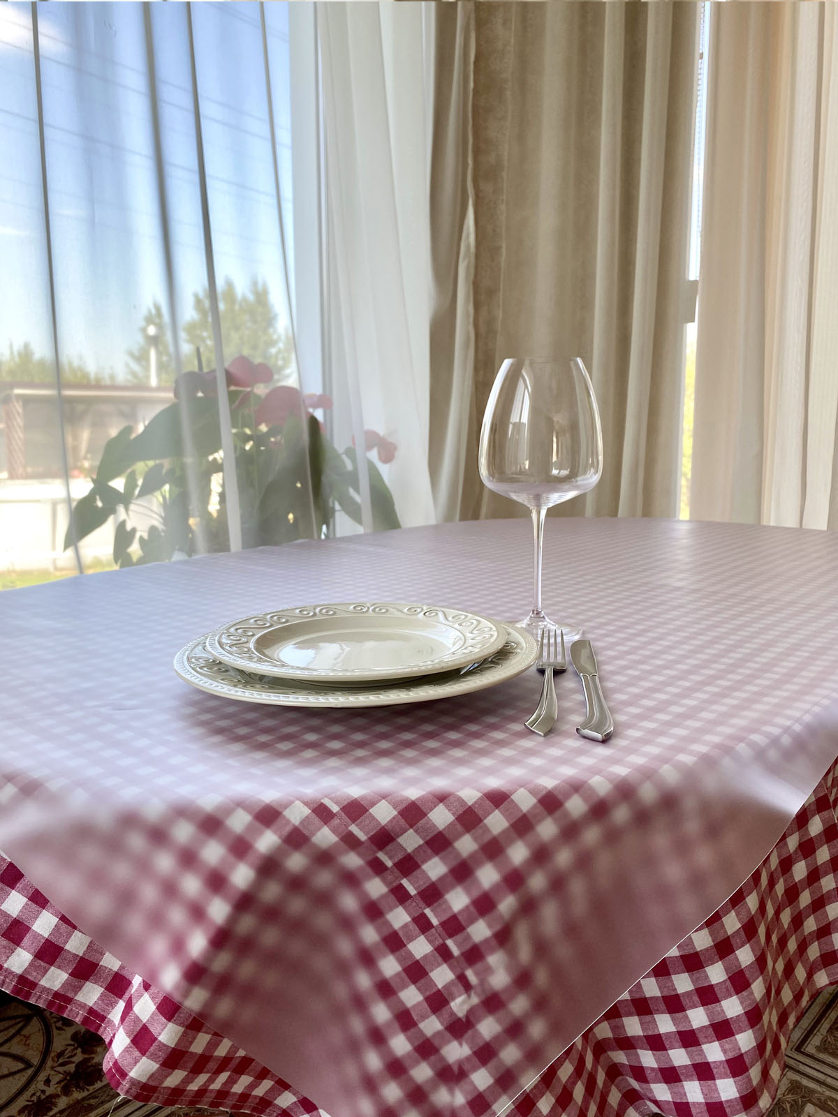 

Матовая скатерть Protect 0,2 мм 120х200см/10505, Прозрачный