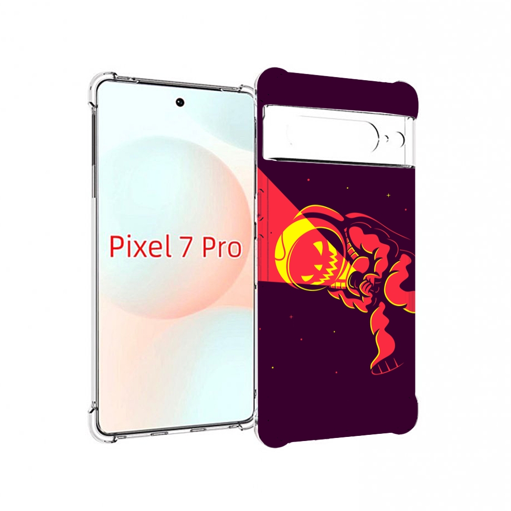 

Чехол Mypads Космонавт-В-Хеллуин Для Google Pixel 7 Pro, Прозрачный, Tocco