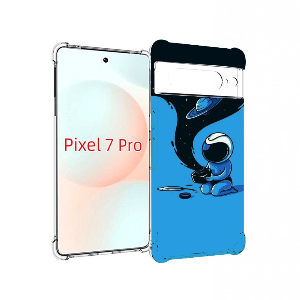 

Чехол Mypads Космос Из Черной Краски Для Google Pixel 7 Pro, Прозрачный, Tocco