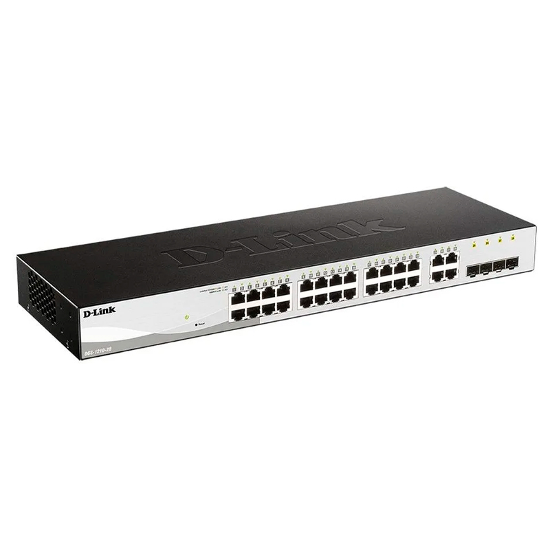 

Коммутатор D-Link DGS-1210-28/FL 24G 4GBIC