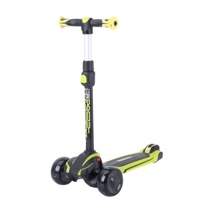 

Кикборд Tech Team SURF BOY 2021 черный с салатовым