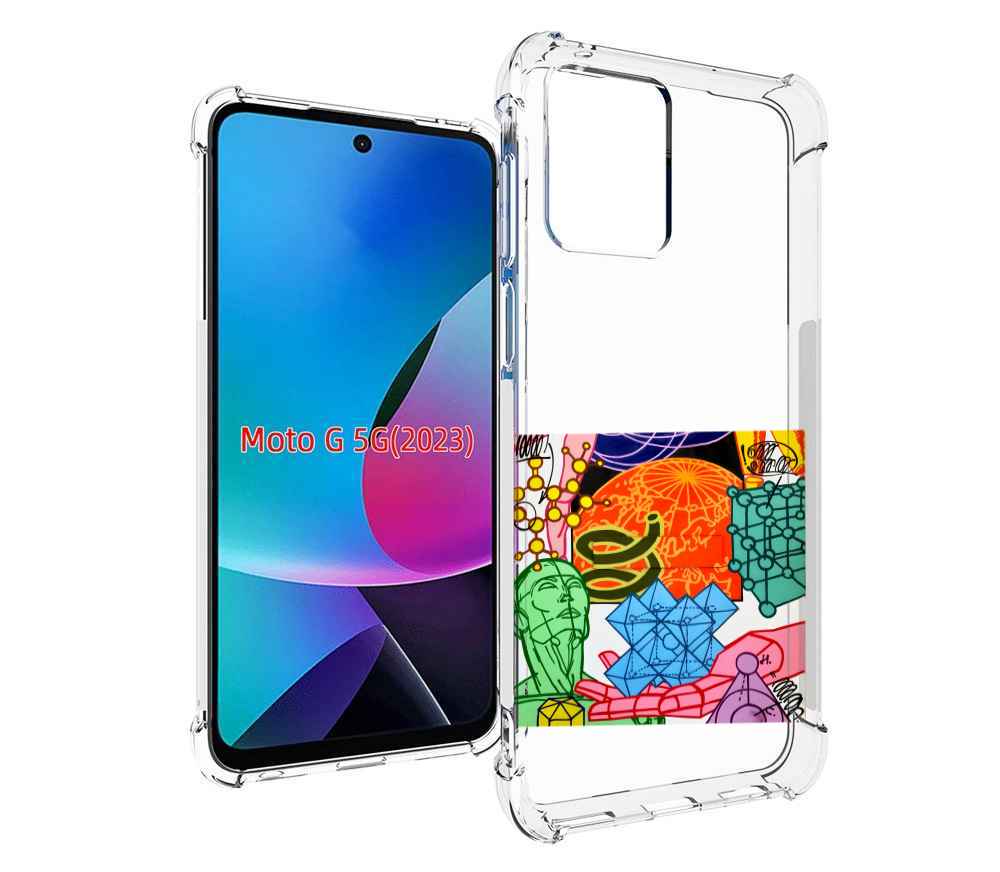 

Чехол MyPads физика-химия для MOTO G 5G 2023, Tocco